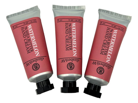 elizabeth W elizabethW, Watermelon Hand Cream, 1.68 Ounces (Set of 3), White