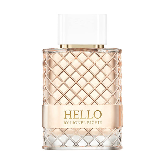 Lionel Richie Hello for Women - A Lush, Sweet, And Indulgent Fragrance - Light, Romantic Floral Chypre Eau De Toilette With Notes Of Pear And Jasmine - Fresh, Feminine, Long Lasting Scent - 3.4 oz