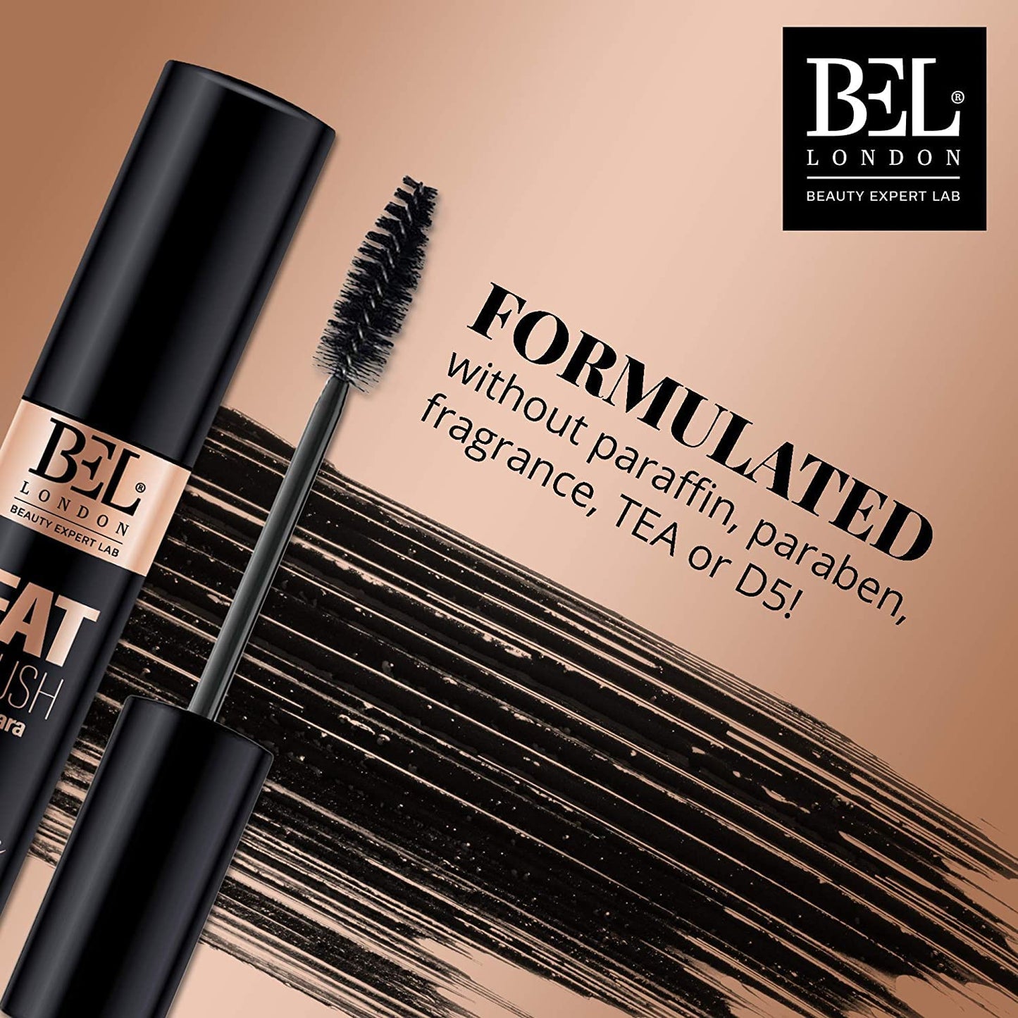 BEL London Fat Brush Mascara Extreme Volume and Definition