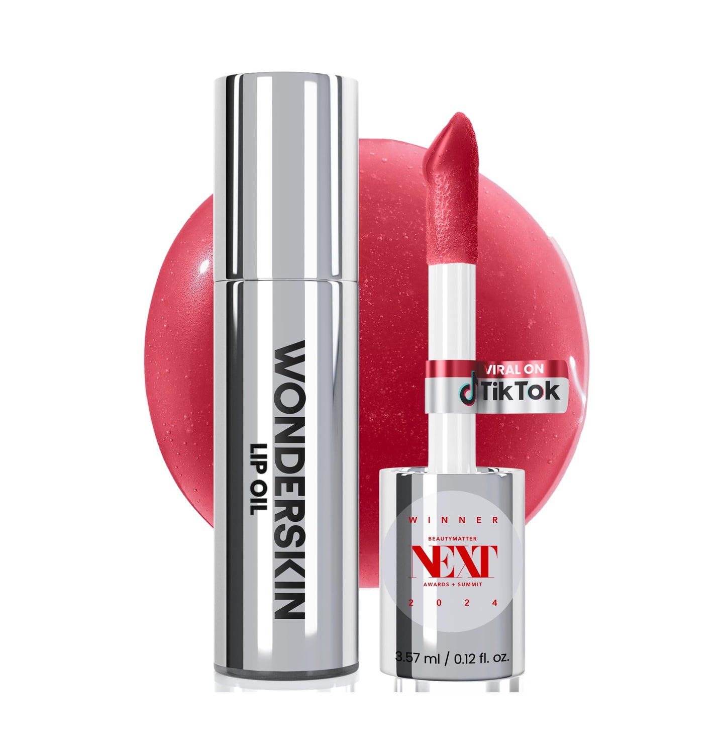 Wonderskin Lip Rehab Serum Oil (Kissed (2 Pack))