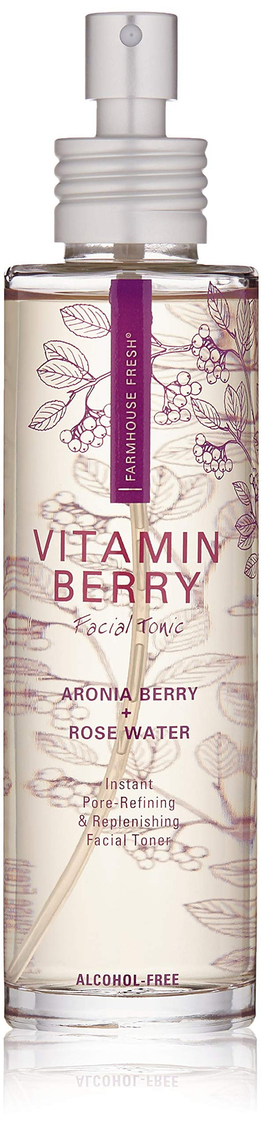 FarmHouse Fresh Vitamin Berry Facial Tonic, 3.5 Fl Oz