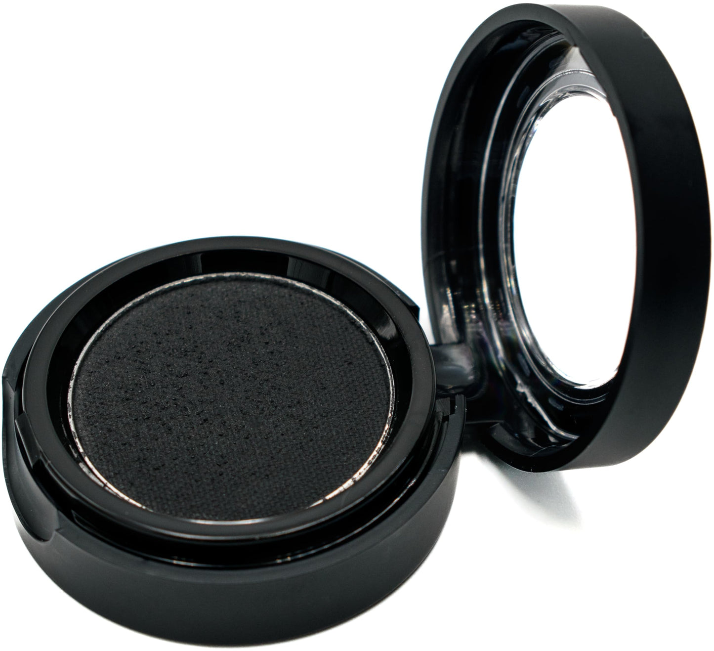 Pure Ziva Black Matte Cake Eyeliner & Pressed Eyeshadow, Water Activated Powder; Gluten & Cruelty Free