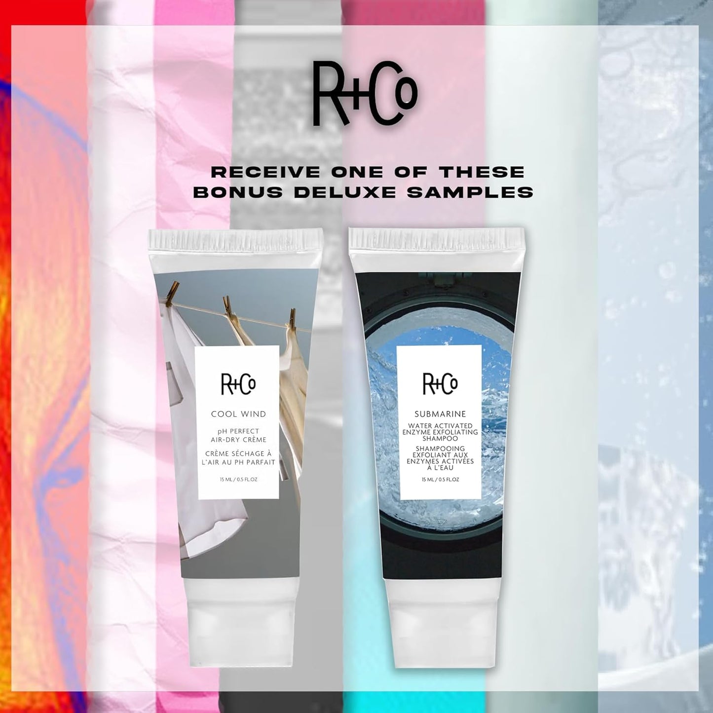 R+Co Cool Wind Hair Cream - pH Perfect Air Dry Formula | Hydrates, Tames & Softens Hair