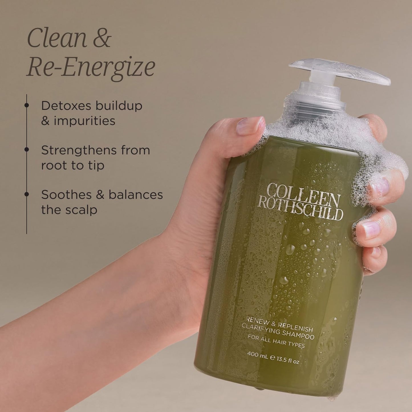 COLLEEN ROTHSCHILD Renew & Replenish Clarifying Shampoo