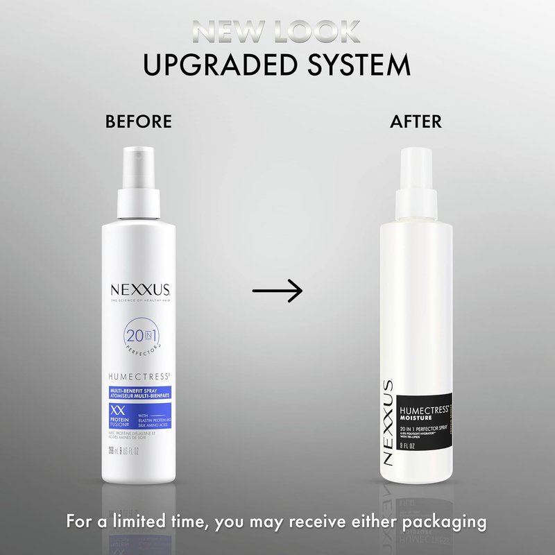 Nexxus Humectress Leave-In Conditioner - 20-in-1 Hair Perfector for Dry Hair | 9 oz, Polysoft Hydrator Technology