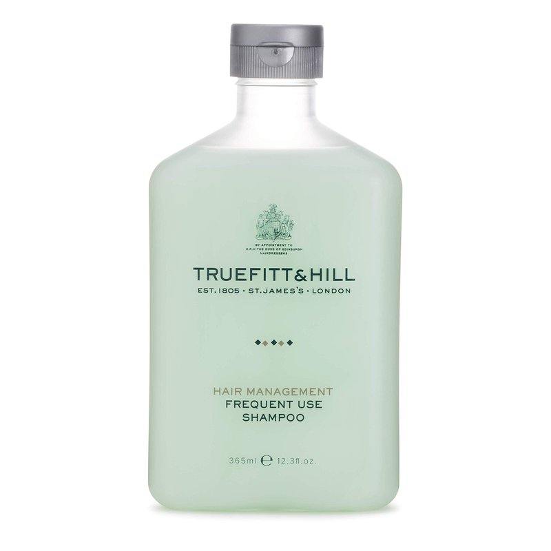 Truefitt & Hill Frequent Use Shampoo for Men, Rosemary and Mint Scent, 12.3 fl. oz.