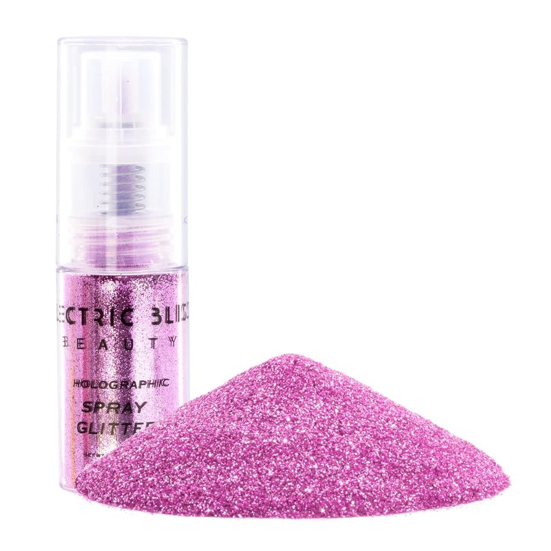 Pink Holographic Glitter - 30g Loose Glitter for Face, Hair & Body | Festival & Rave Essential