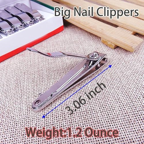 Nail Clippers Set, Ultra Sharp Stainless Steel Fingernail and Toenail Clipper Cutters,Travel Nail Kit for Men Women