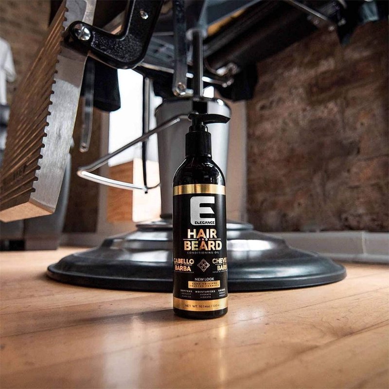 Hair & Beard Conditioning Oil - Lightweight Moisturizer for Men | 3.38 Oz with Great Scent