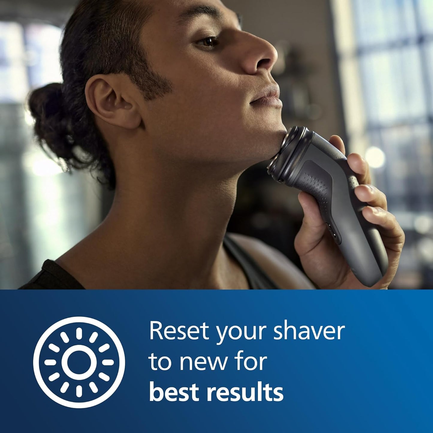 Philips Norelco Shaving Heads SH30/52 - Compatible with Series 1000, 2000, 3000 & 5000 | 3-Piece Self-Sharpening Set