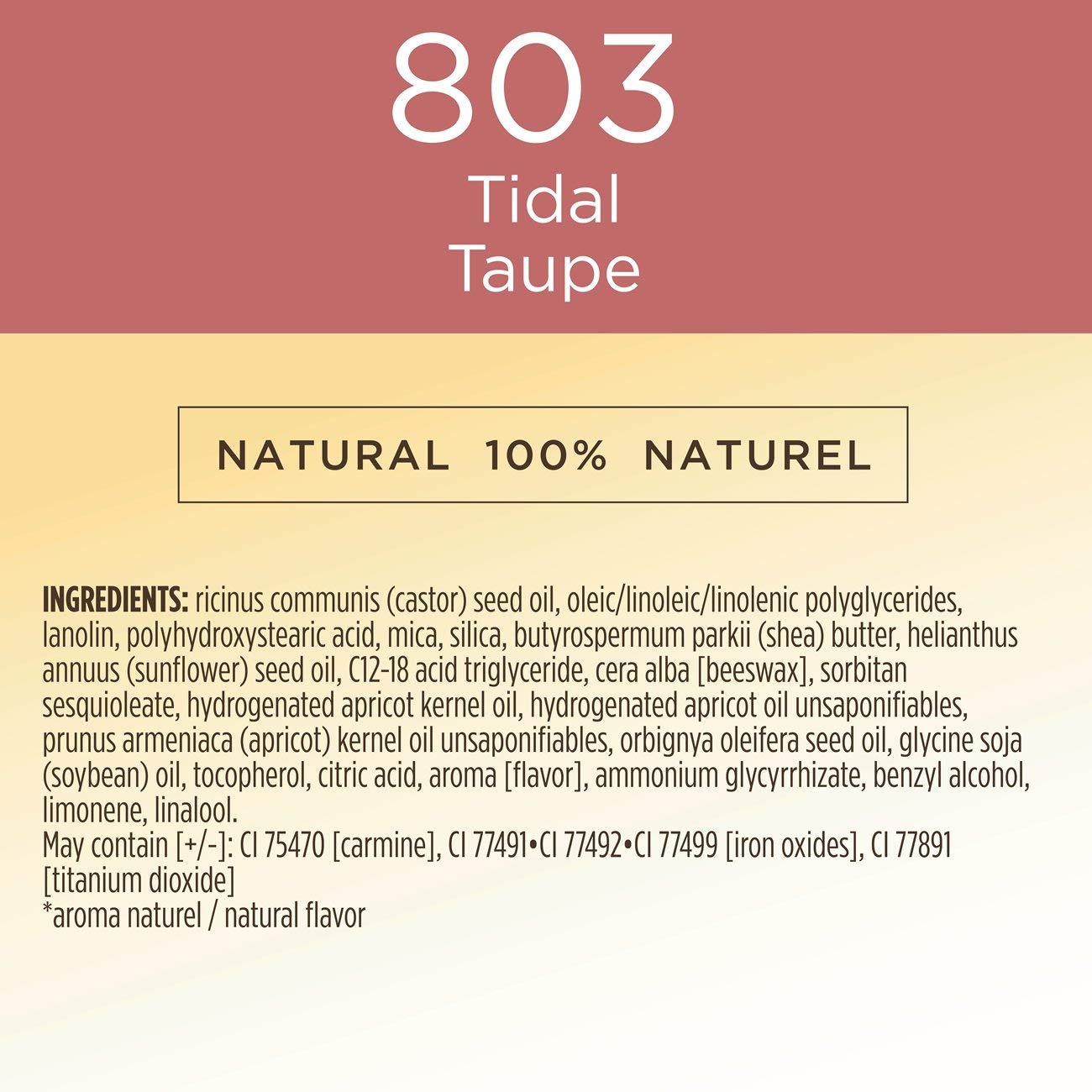 Burts Bees Tidal Taupe Liquid Lipstick, 0.21 OZ