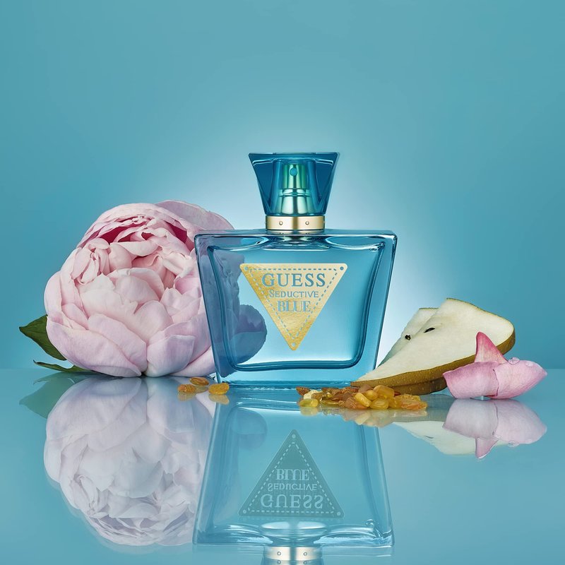 Guess Seductive Blue Women/Femme Eau de Toilette Perfume Spray For Women, 2.5 Fl. Oz.