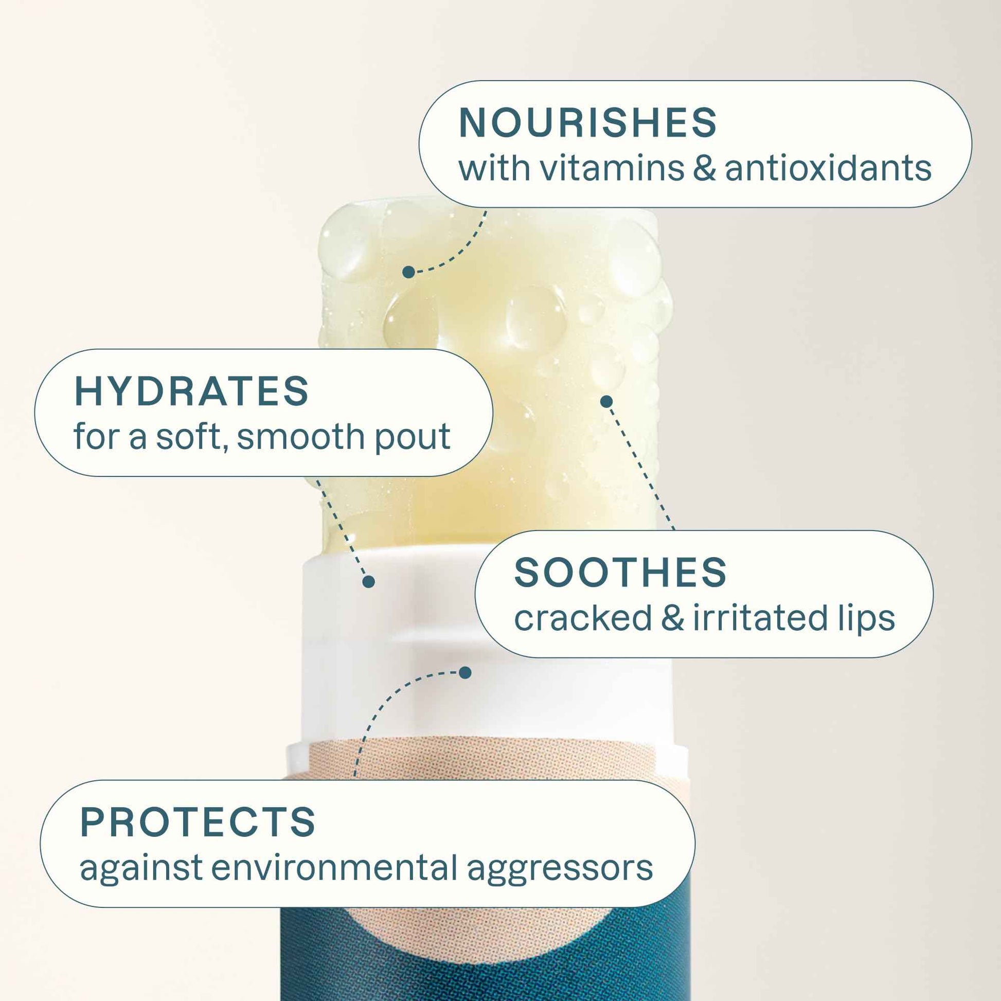 Cliganic Organic Lip Balm Set (2 Packs of 6 Tubes), 100% Natural Moisturizer for Cracked & Dry Lips