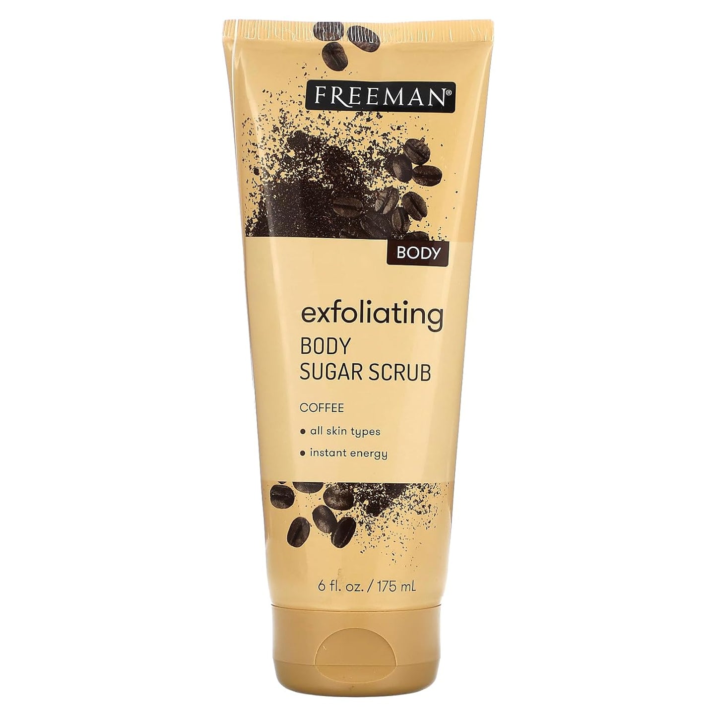 Freeman Exfoliating Body Scrub - Deep Cleansing & Revitalizing | 6 oz Unisex Scrub
