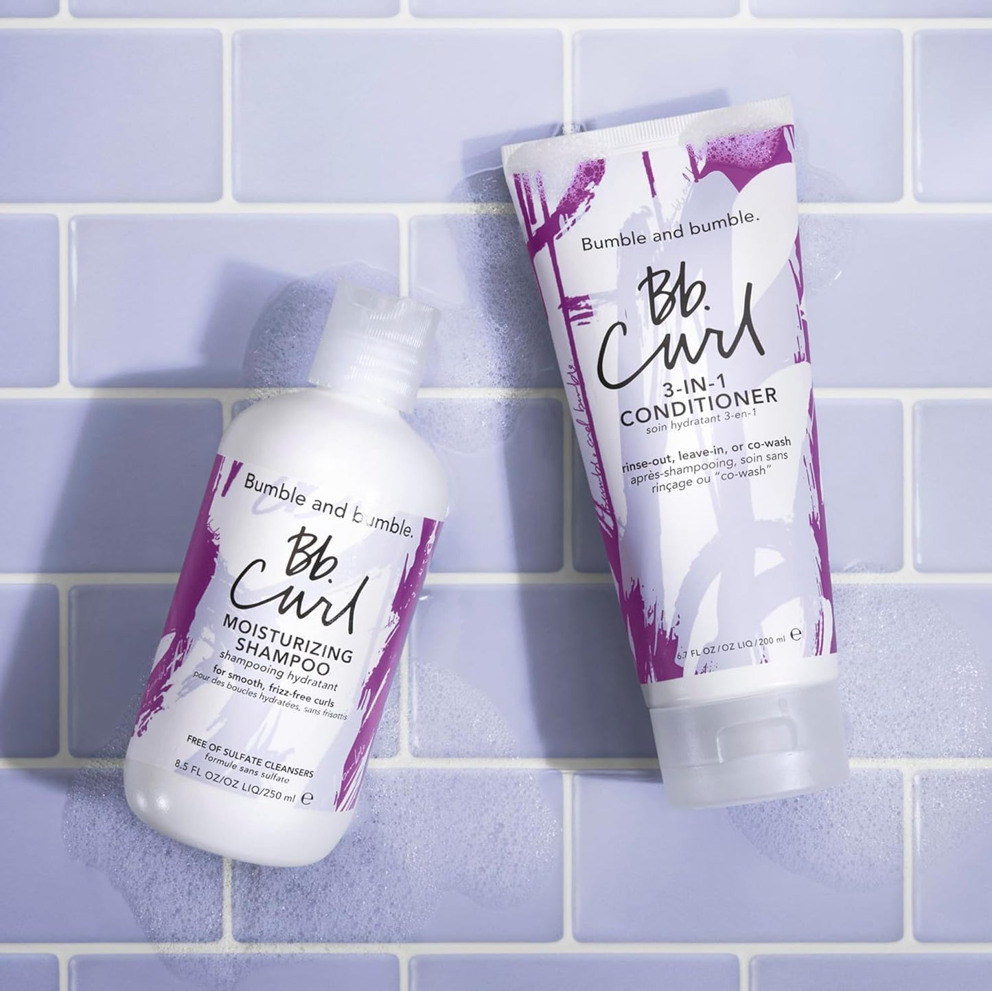 Bumble and Bumble Curl 3-in-1 Conditioner - Leave-In, Rinse Out & CoWash | Anti-Frizz, Color Safe for Curly Hair with Jojoba & Coconut Oil