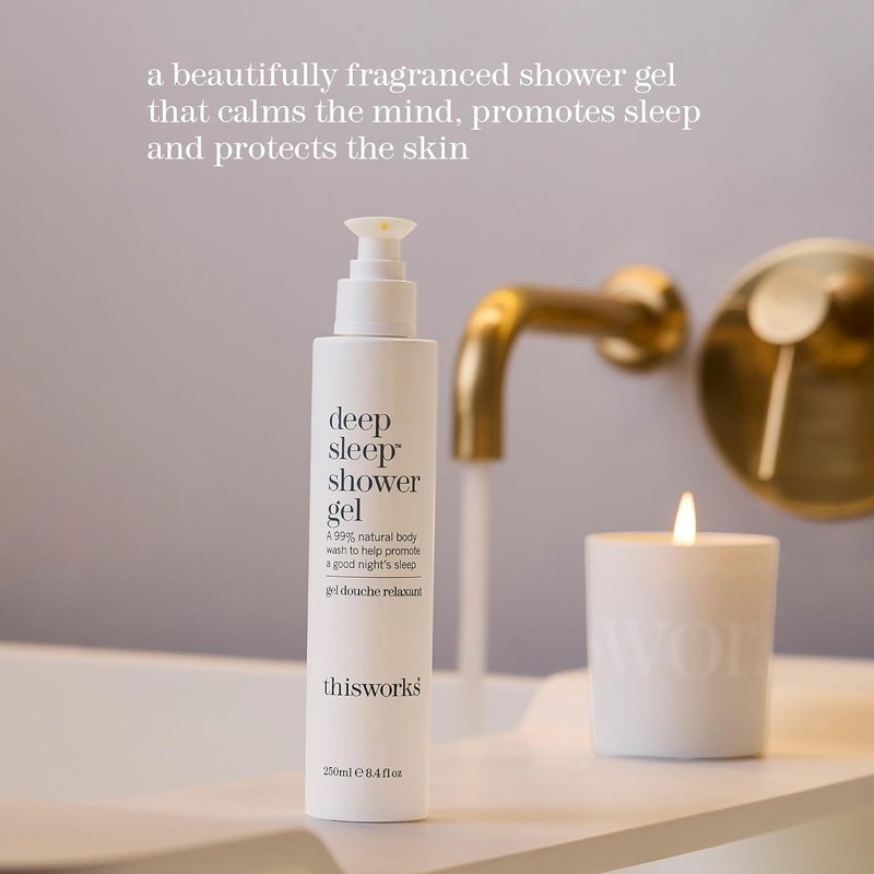 Deep Sleep Shower Gel - Calming Formula for Mind & Skin | 8.4 fl oz (250ml)