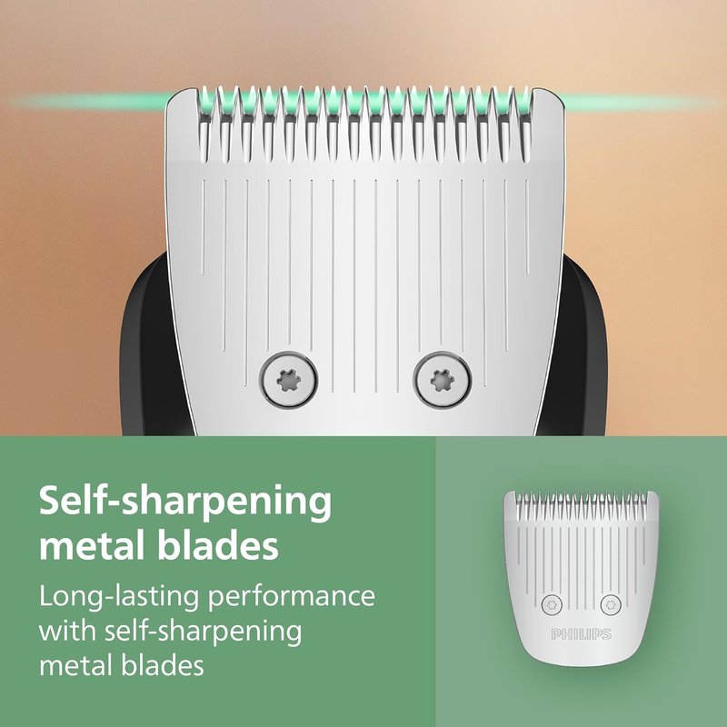 Philips Norelco All-in-One 9000 Series Trimmer - 25-Piece Electric Shaver & Clipper with Self-Sharpening Blades | 27 Length Settings (0.5-20 mm)