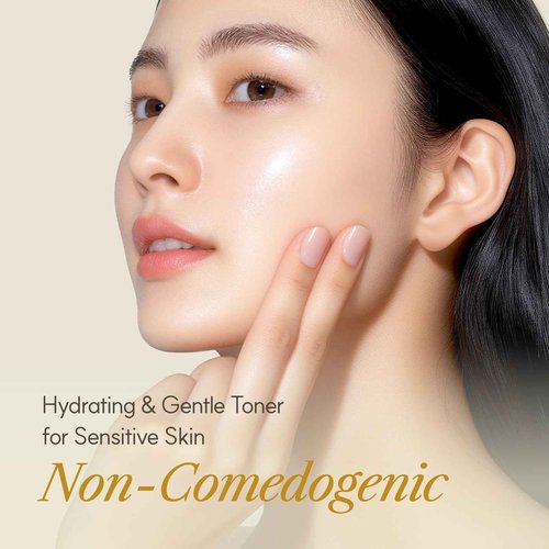 The Face Shop Ginseng Glow Essence Toner - Improves Skin Elasticity, Glowy Finish, for Dull & Dry Skin, with Korean Ginseng, Anti Aging, Korean Skincare, 150ml / 5.0 fl. oz.