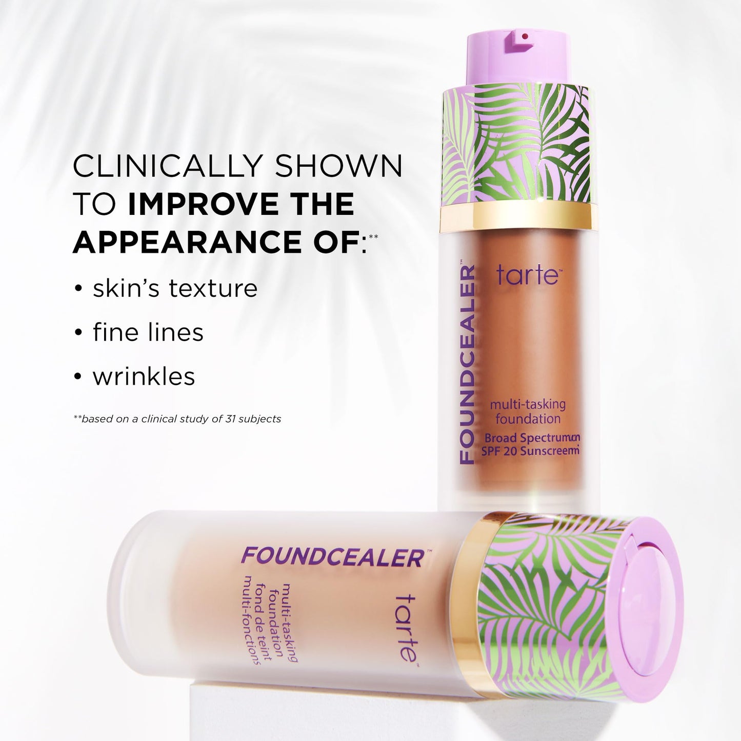 tarte babassu foundcealer dewy foundation Broad Spectrum SPF 20 Sunscreen – Foundation & Concealer in 1, Vegan Skincare Makeup, Medium Coverage, Cruelty-Free, full size, 8B porcelain beige
