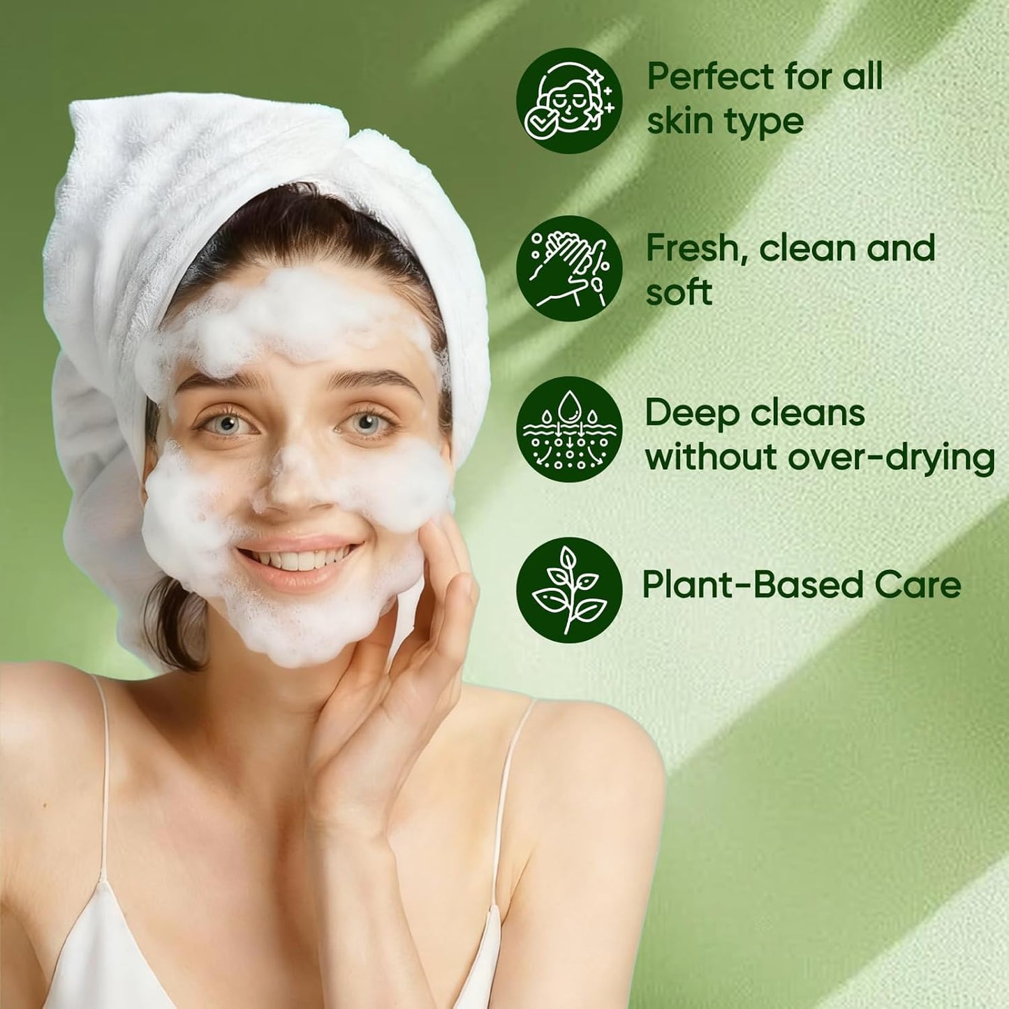 Tea Tree Soap Bar - Natural Handmade Deep Pore Cleansing with Tea Tree Oil & Coconut Oil | 3-Pack