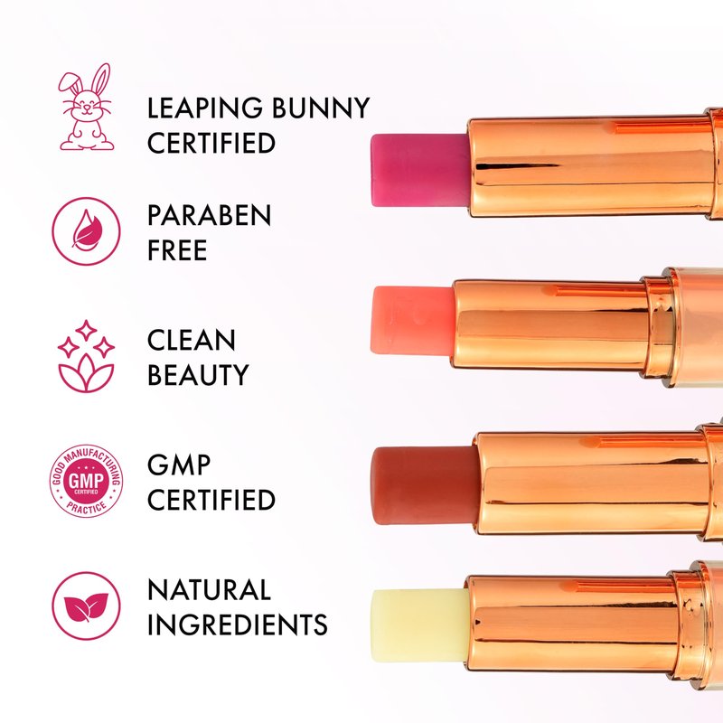Clinexil Lip Balm – Hydrating Lip Repair with Cold-Pressed Oils, 10% Squalane, Vitamin E & Ceramides – Moisturizing Lip Butter for Dry Cracked Lips – Clean, Non-Toxic Lips Care for Women – 004 NT