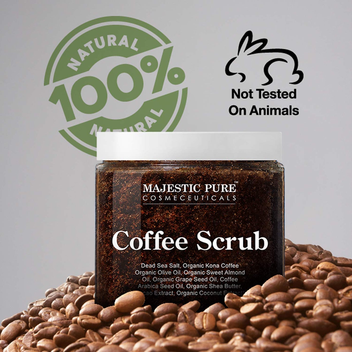 Himalayan Scrub Bundle - Collagen & Coffee Exfoliating Scrub (10 oz Each)
