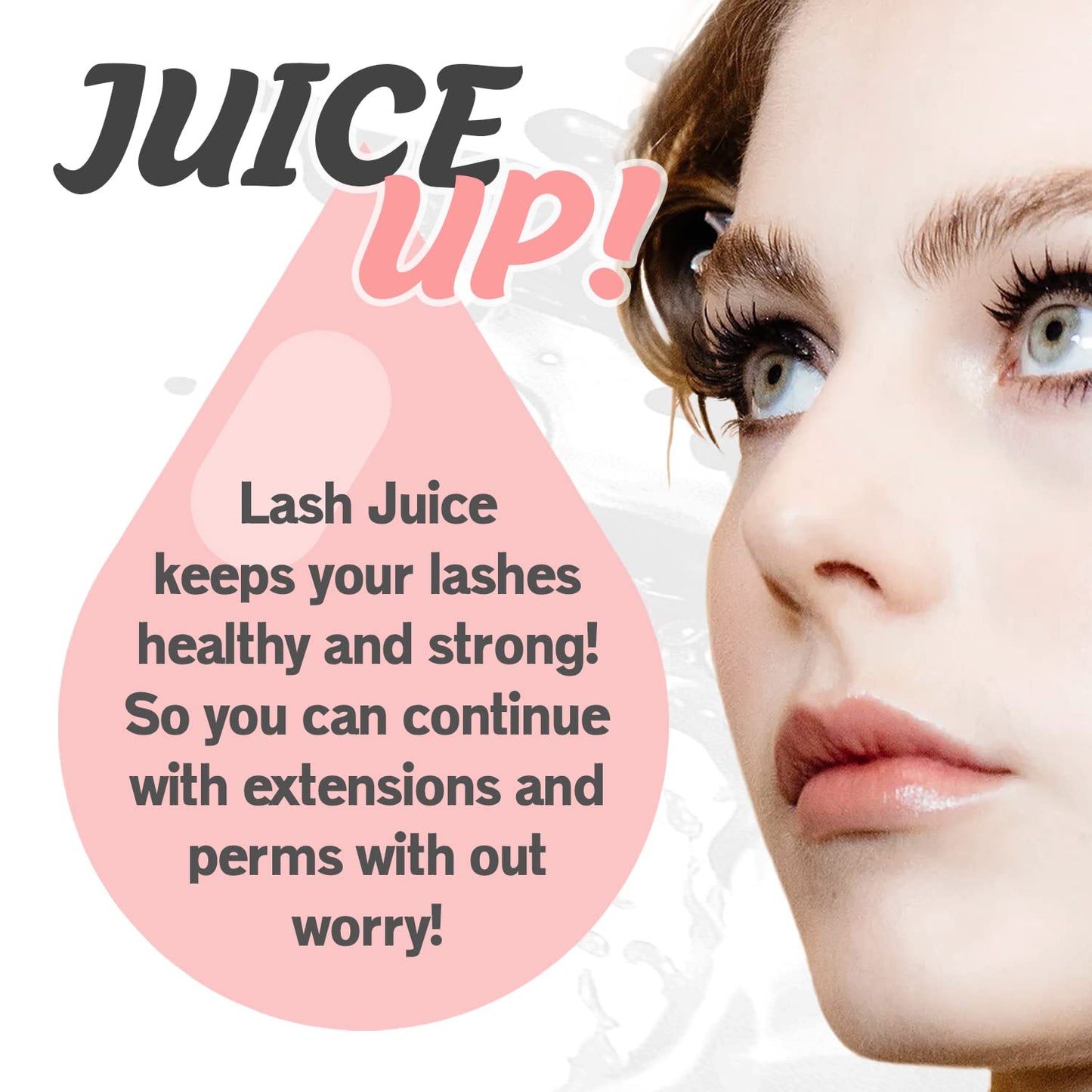 Lash Juice 3-in-1 Eyelash Coating Sealant - Nourishing Serum for Extensions & Lifts | Black