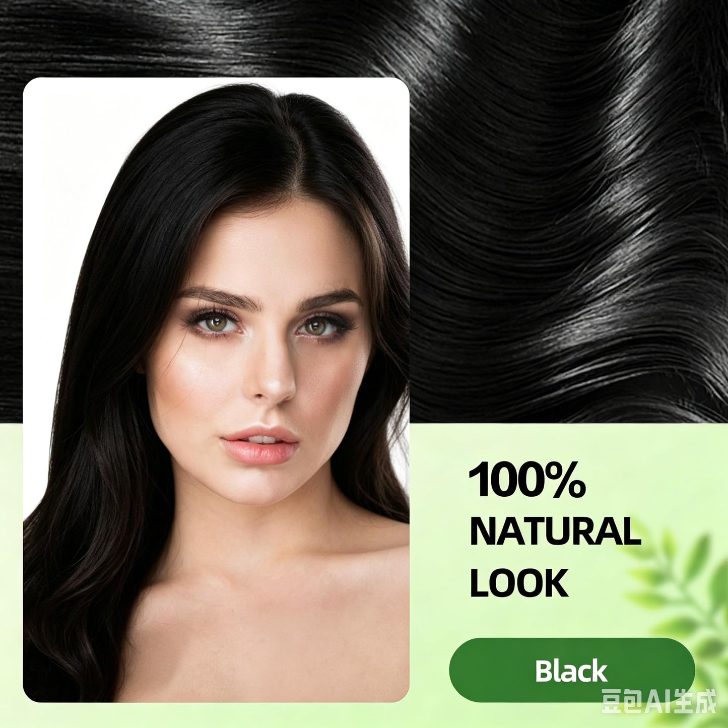 SHIHUANUO Black Hair Dye Shampoo for Gray Hair,100% Grey Coverage Easy to dye,long-lasting& Non-irritating,Hair Color for Women & Men/Ammonia-Free 500ml