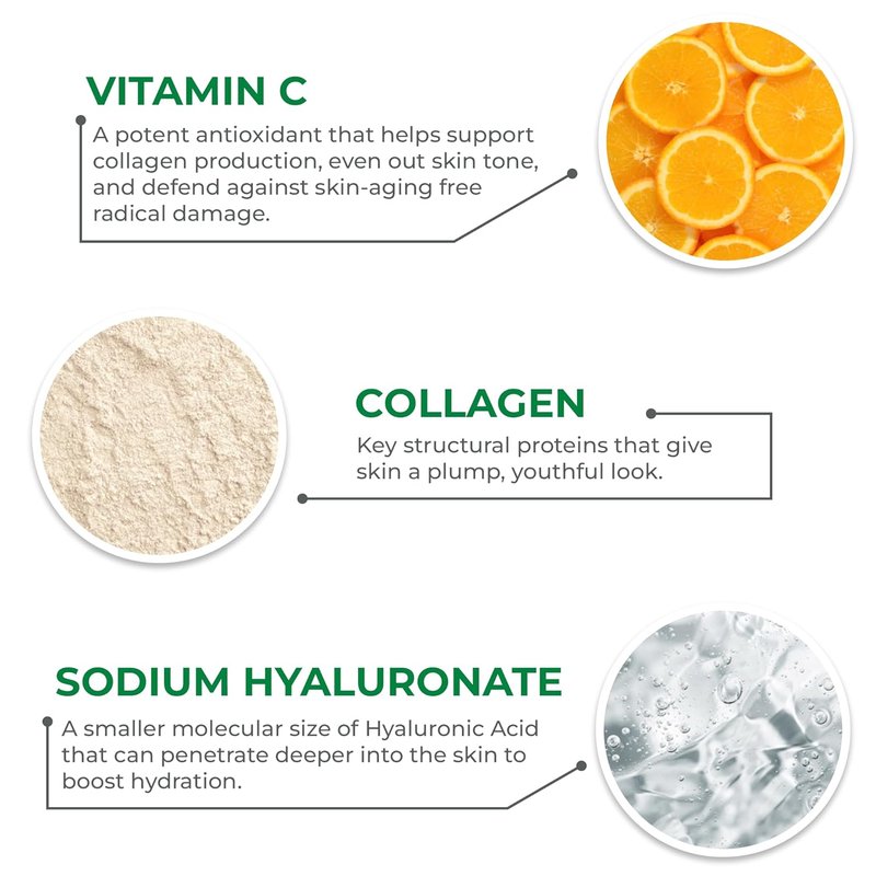 Mario Badescu Vitamin C Serum - Lightweight Anti-Aging Formula with Sodium Hyaluronate | 1 Fl Oz