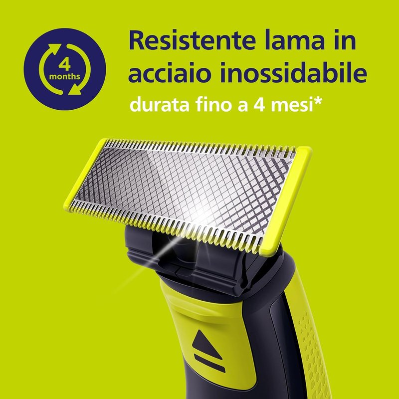 Philips OneBlade QP620/50 - Versatile Electric Shaver for All Hair Types | Rechargeable & Waterproof
