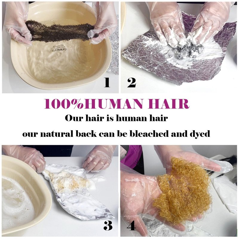 Afro Kinky Bulk Human Hair For Dreadlock Extensions Repair Locs,Twist Braiding, 100% Human Braiding Hair ，30Grams each bundles Total (#1B#grey 3pc) 8 Inch