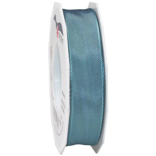 Morex Ribbon French Wired Lyon Ribbon, 1-Inch by 27-Yard Spool, Williamsburg Blue (46425/25-224)