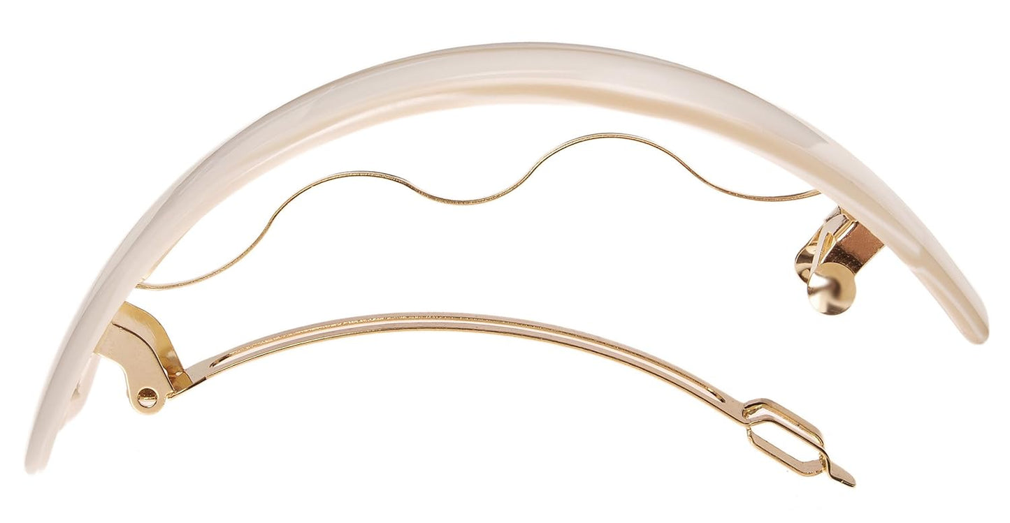 France Luxe Extra Volume Barrette - Handmade French Hair Clip for Thick Hair | Strong Clasp, Classic Style