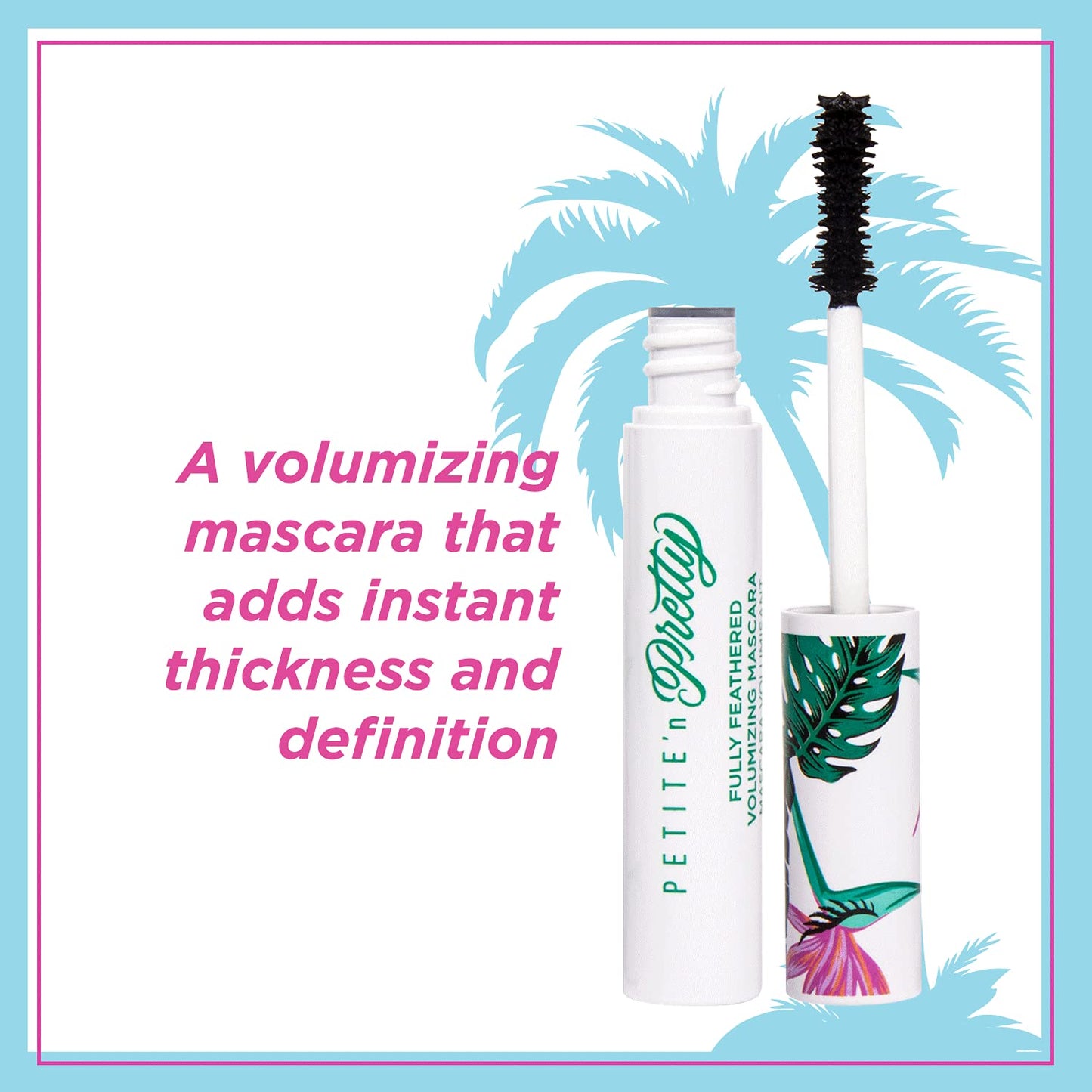 Volumizing Mascara for Kids - Non-Toxic Fully Feathered Formula for Instant Thickness | Perfect for Tweens and Teens