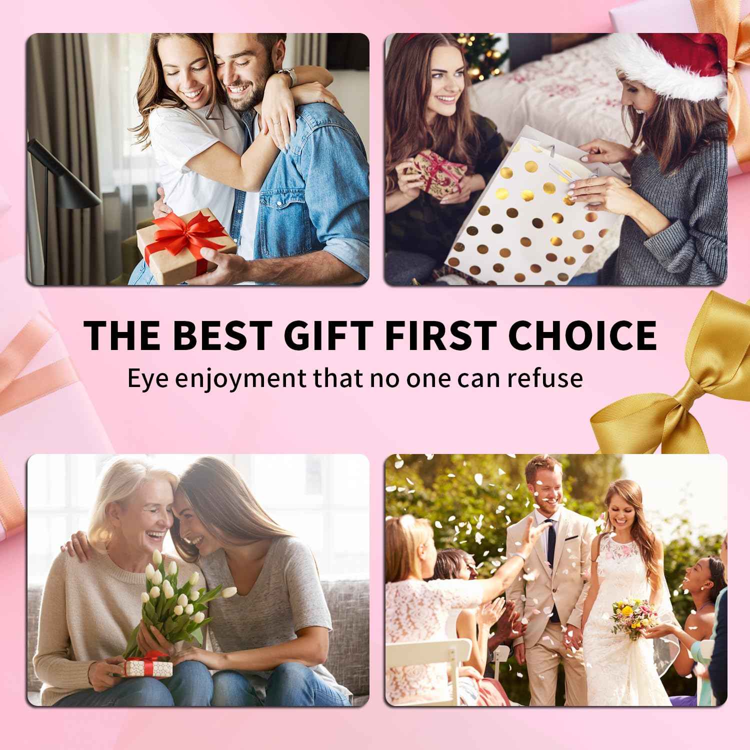 AILEORY Under Eye Patches (36 Pairs) - New Tri-color Glitter Eye Gel Pads for Dark Circles Puffy Eyes,Under eye Bags,Wrinkles|Natural Collagen Under Eye Mask Patches, Gel Under Eye Patches