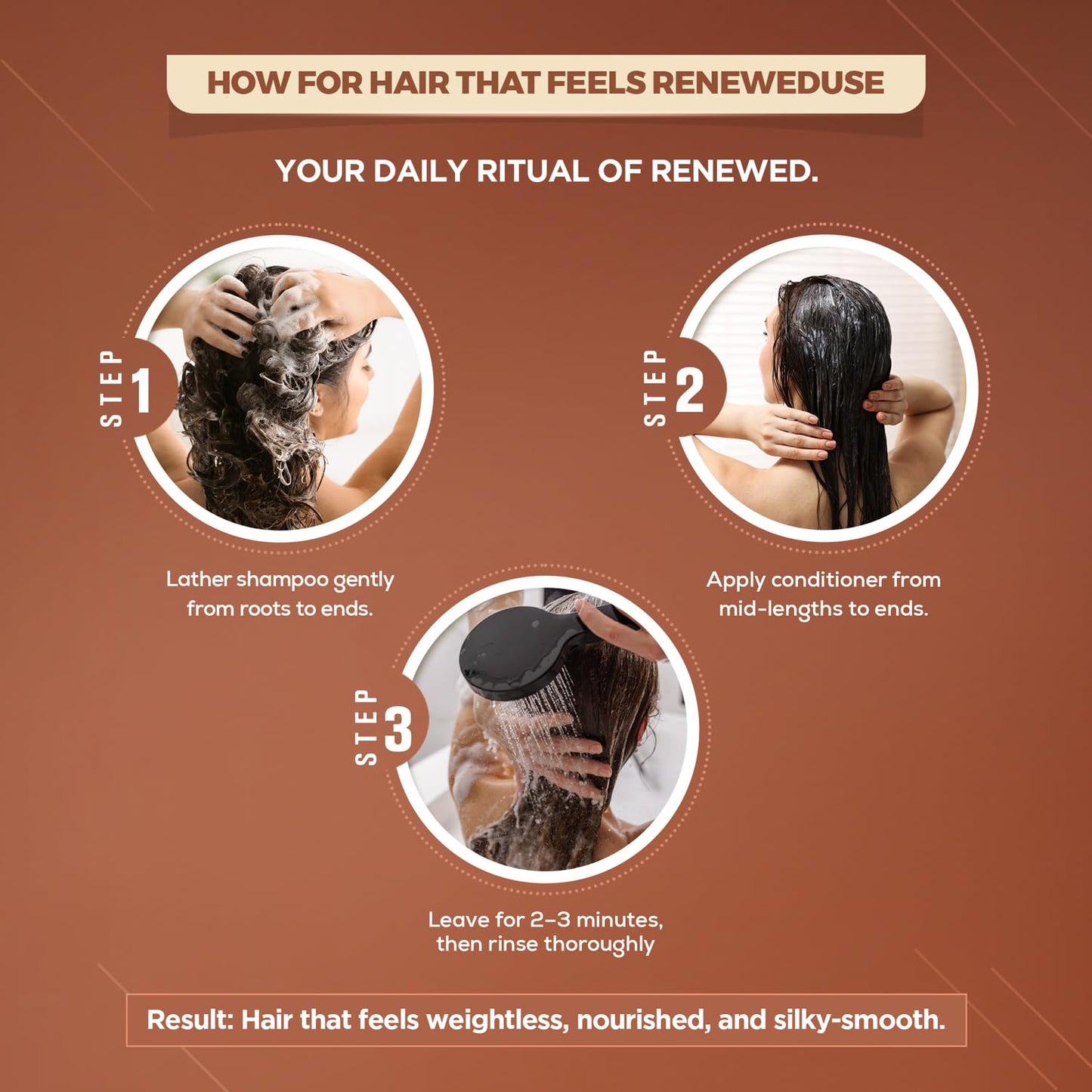 QoD PRO Argan Shampoo and Conditioner Set | For Dry, Damaged, Frizzy and Dull Hair | Promotes Shine and Softness | 300ML - 10fl oz each