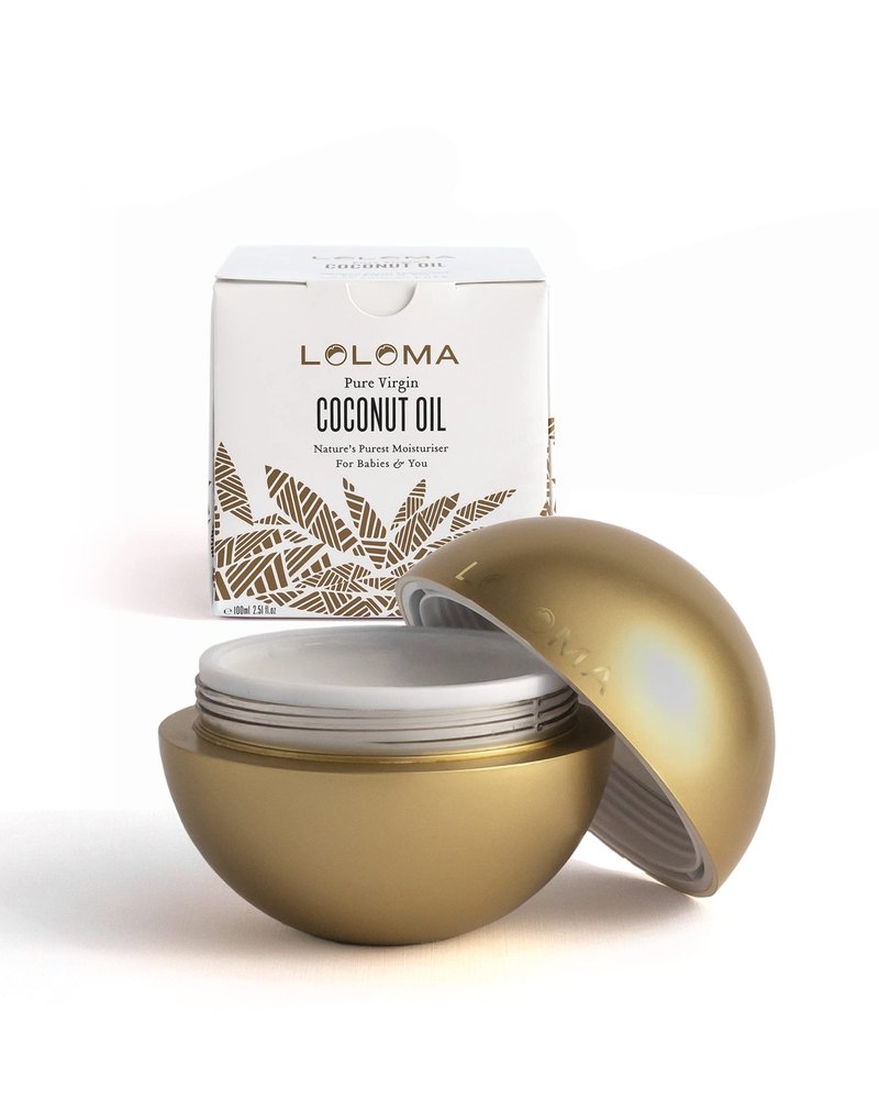 Loloma Fiji Organic Virgin Coconut Oil, Nature’s purest moisturizer for Babies and you. Through a natural process, scent is reduced, texture improved for greater absorption. Pure nature, no chemicals.