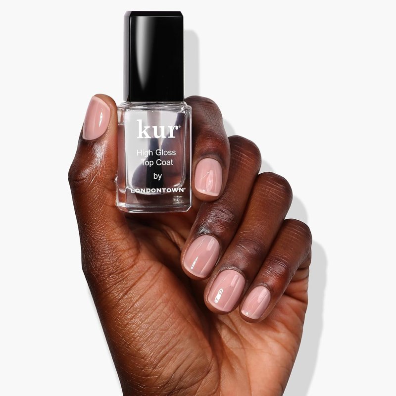 High Gloss Top Coat - Glass-Like Shine & Smooth Finish | Streak-Free Application, .24 fl oz