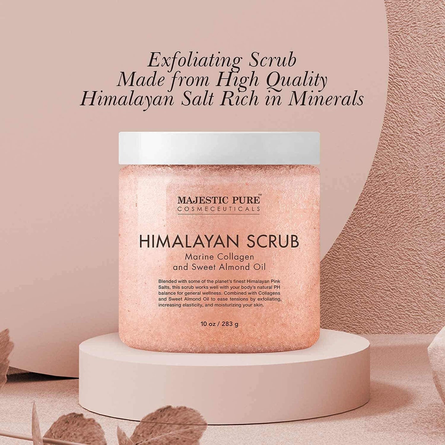 Himalayan Scrub Bundle - Collagen & Coffee Exfoliating Scrub (10 oz Each)