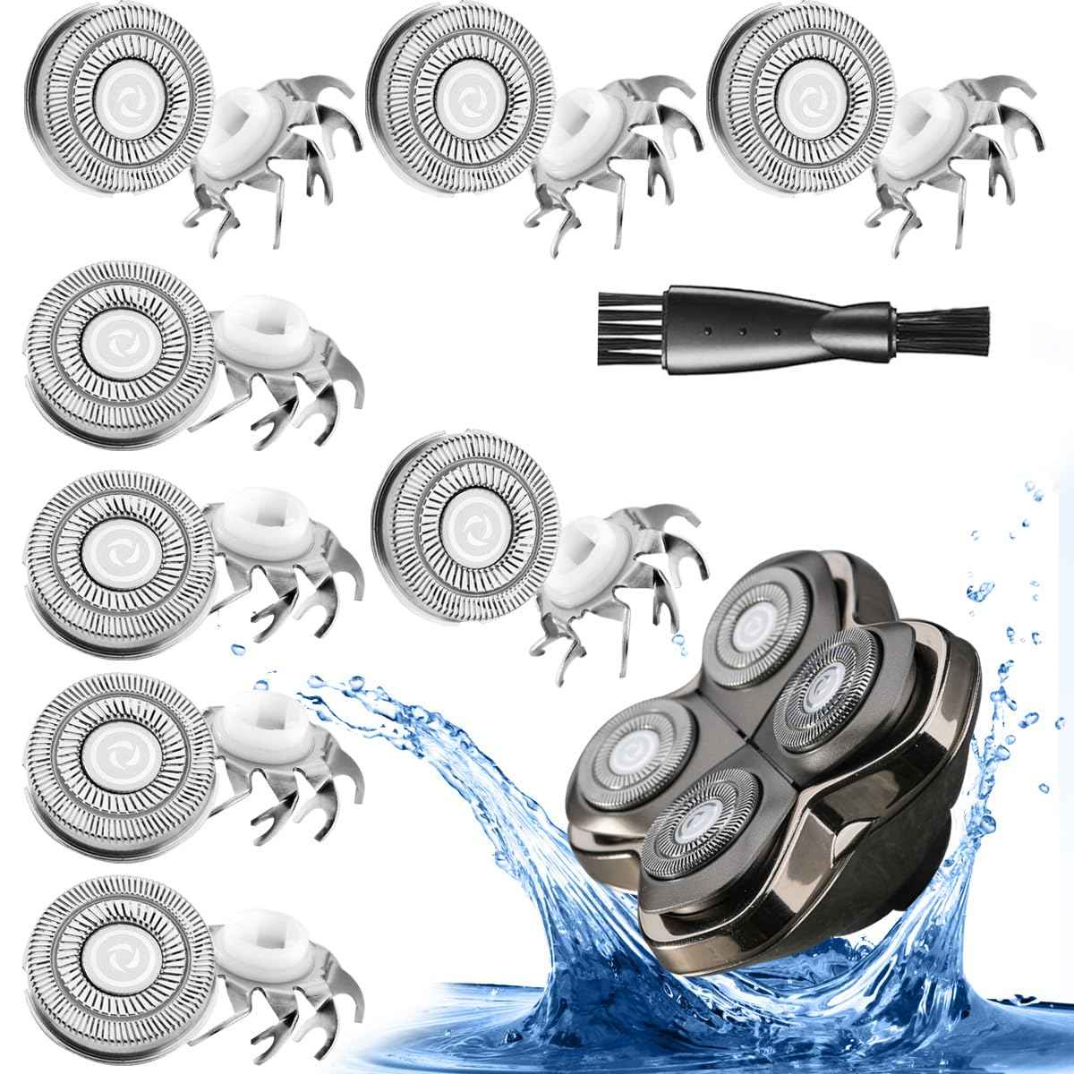 8 pcs Shaver Replacement Blades for Skull Shaver Pitbull Replacement Blades for Carver Pitbull Gold PRO/Platinum PRO/Silver PRO Pitbull Gold Replacement Heads…