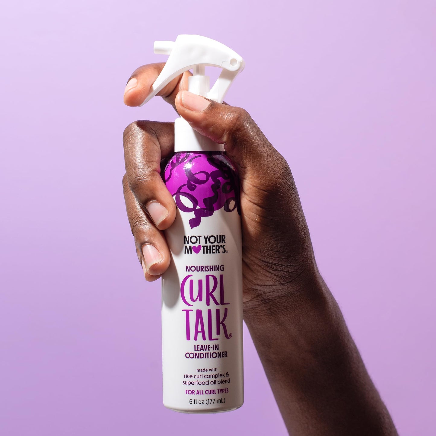 Not Your Mother's Curl Talk Leave-In Conditioner - (2-Pack) 6 fl oz - Formulated with Rice Curl Complex - For All Curly Hair Types