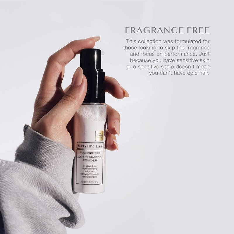 Kristin Ess Dry Shampoo Powder Spray for Oily Hair - Lightweight, Vegan Formula | 1.3 oz (Pack of 2)