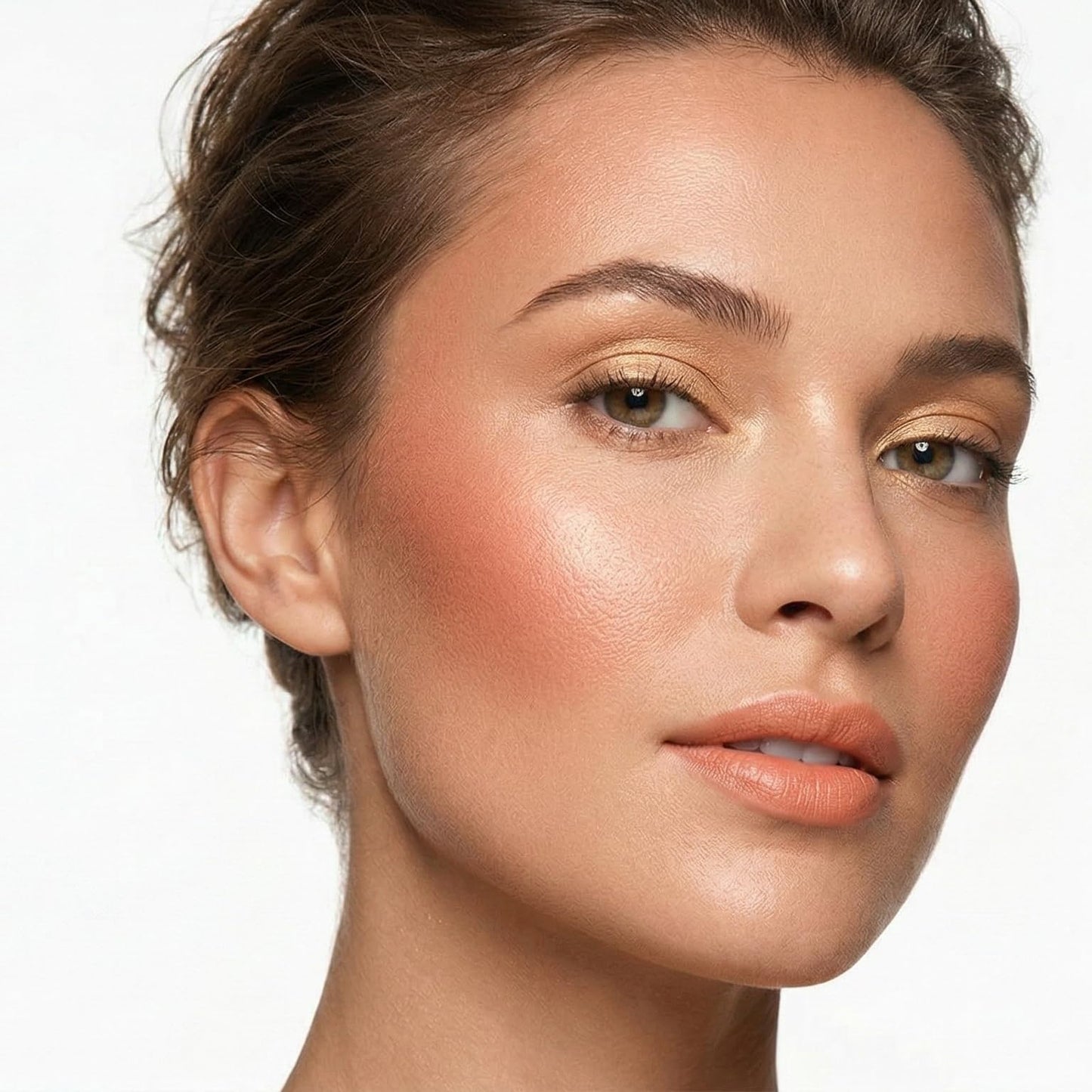 FARMASi Highlighter Powder Blusher, Glow Boosting, Naturally Luminous Lightweight, Highly Pigmented, Soften and Moisturize the Skin, Buildable Coverage Blush, Vegan, Like Candy