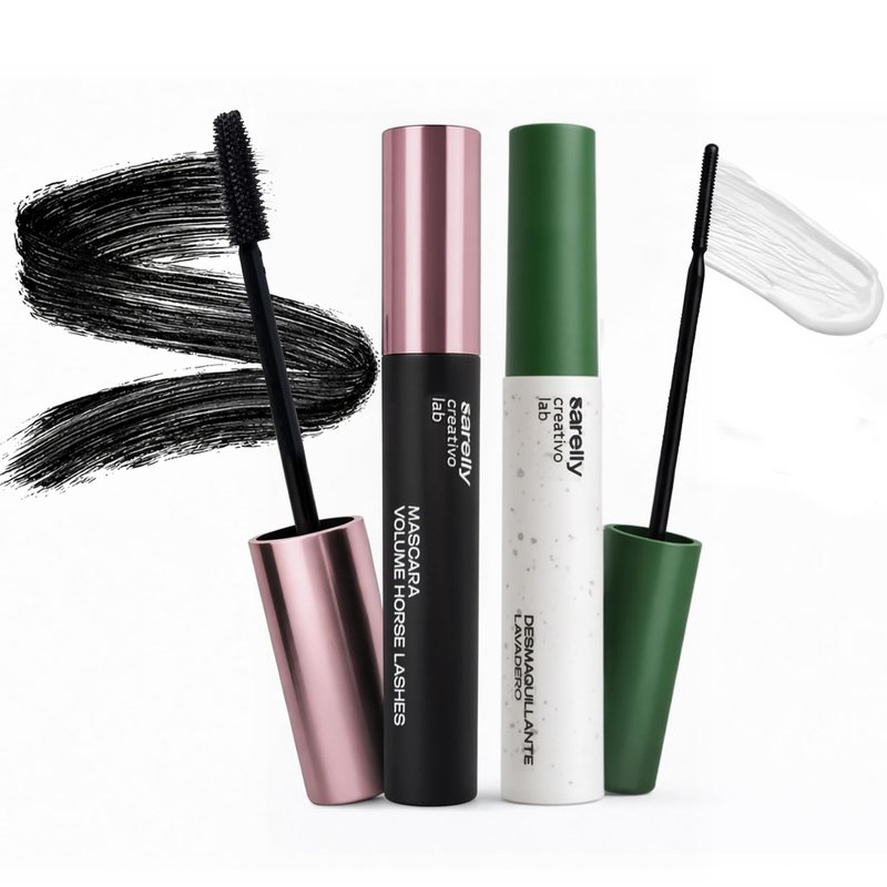 SARELLY SARELLY, Eye Kit, Volume Horse Lashes Mascara + Lavadero Eye Makeup Remover, Sarelly Creative Lab