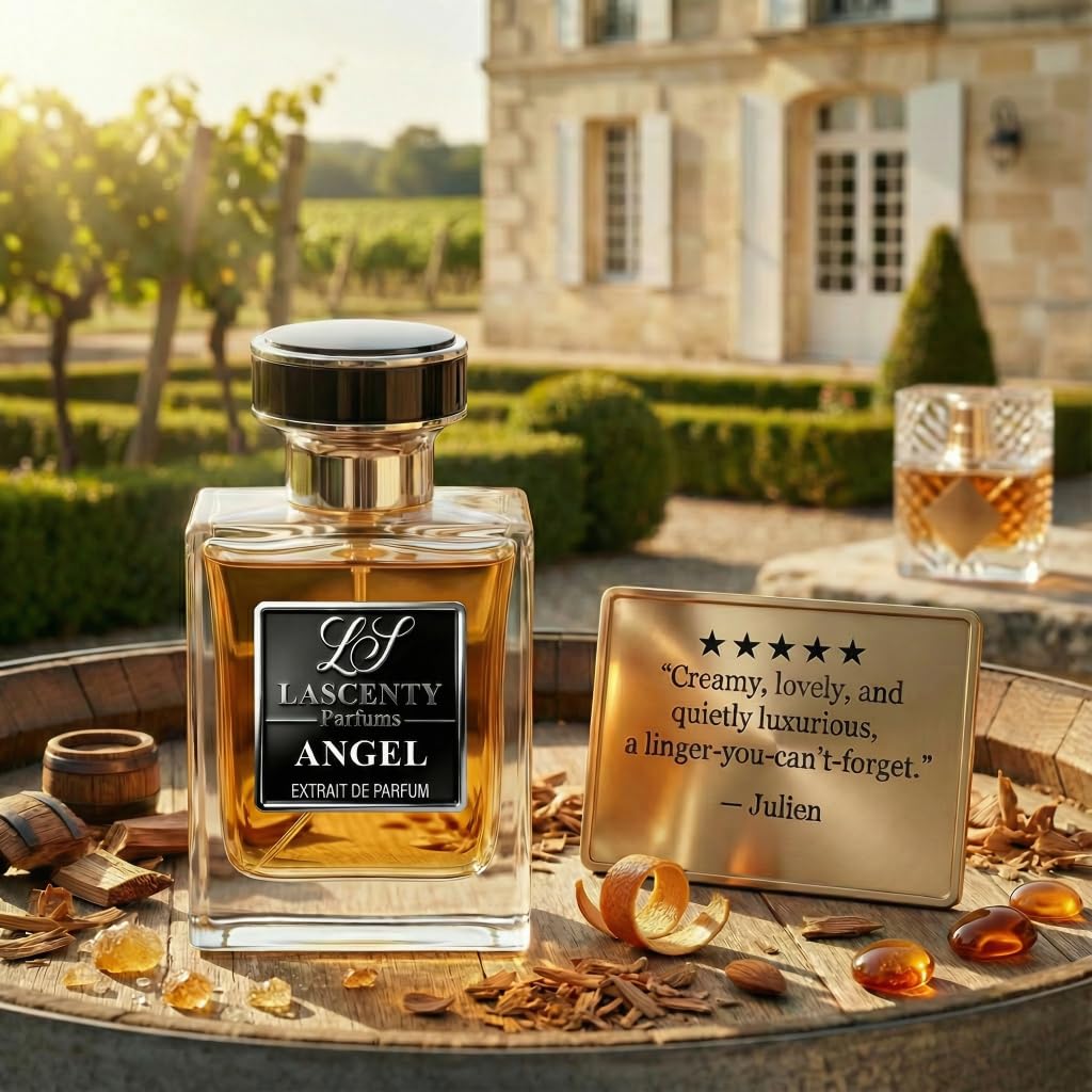 LaScenty ANGEL Inspired by K|.LIAN Angels' Share, Warm Spicy Gourmand Perfume and Cologne for Men and Women, Long Lasting Intense Fragrance with Strong High Projection, 50 ml EDP