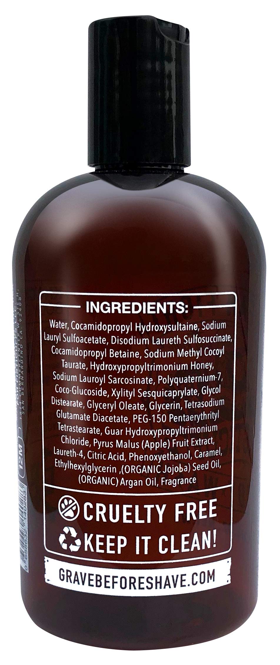 Grave Before Shave FISTICUFFS BODY WASH 12 oz Bottle