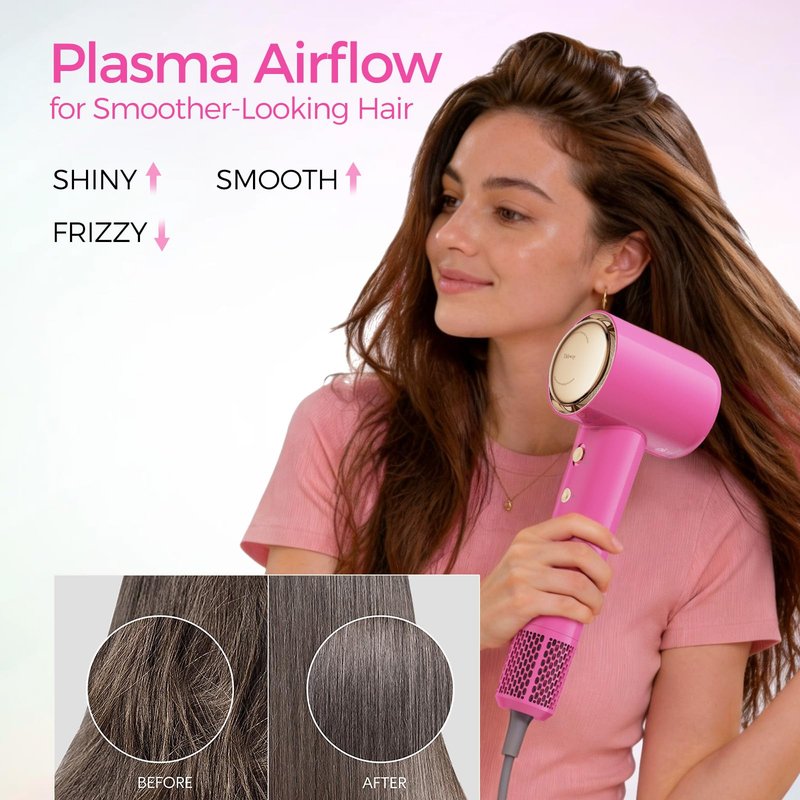 Tideway Hair Dryer Professional High-Speed Ionic Blow Dryer 110,000 RPM, Compact Hair Dryer with Magnetic Diffuser, Fast Drying with Brushless Motor Low Noise Smart Temperature Control-H11