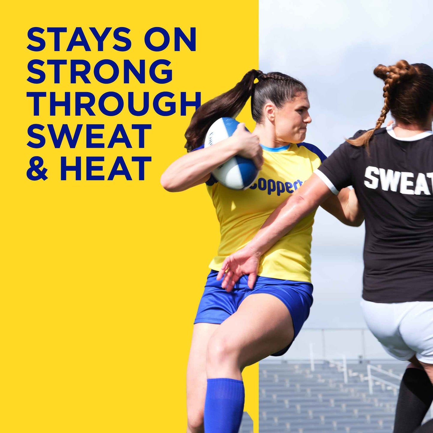 Coppertone Sport Sunscreen Spray, Broad Spectrum SPF 50 Water Resistant Spray Sunscreen, 5.5 Oz and Coppertone Sport Sunscreen Stick, SPF 40, 1.5 Oz