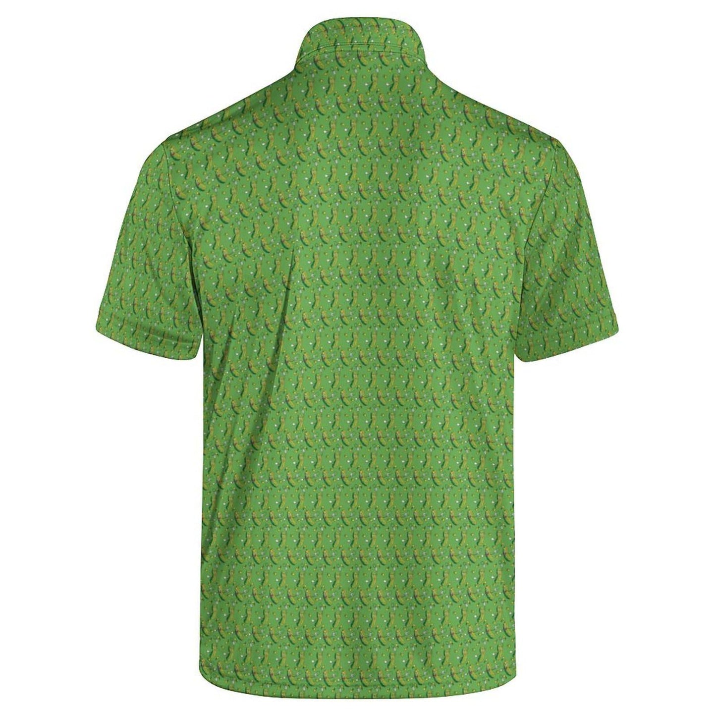 AYUNIX Golf Shirts for Men Funny Pickleball Shirts Pickles Polo Shirts Short Sleeve Performance Golf Polos