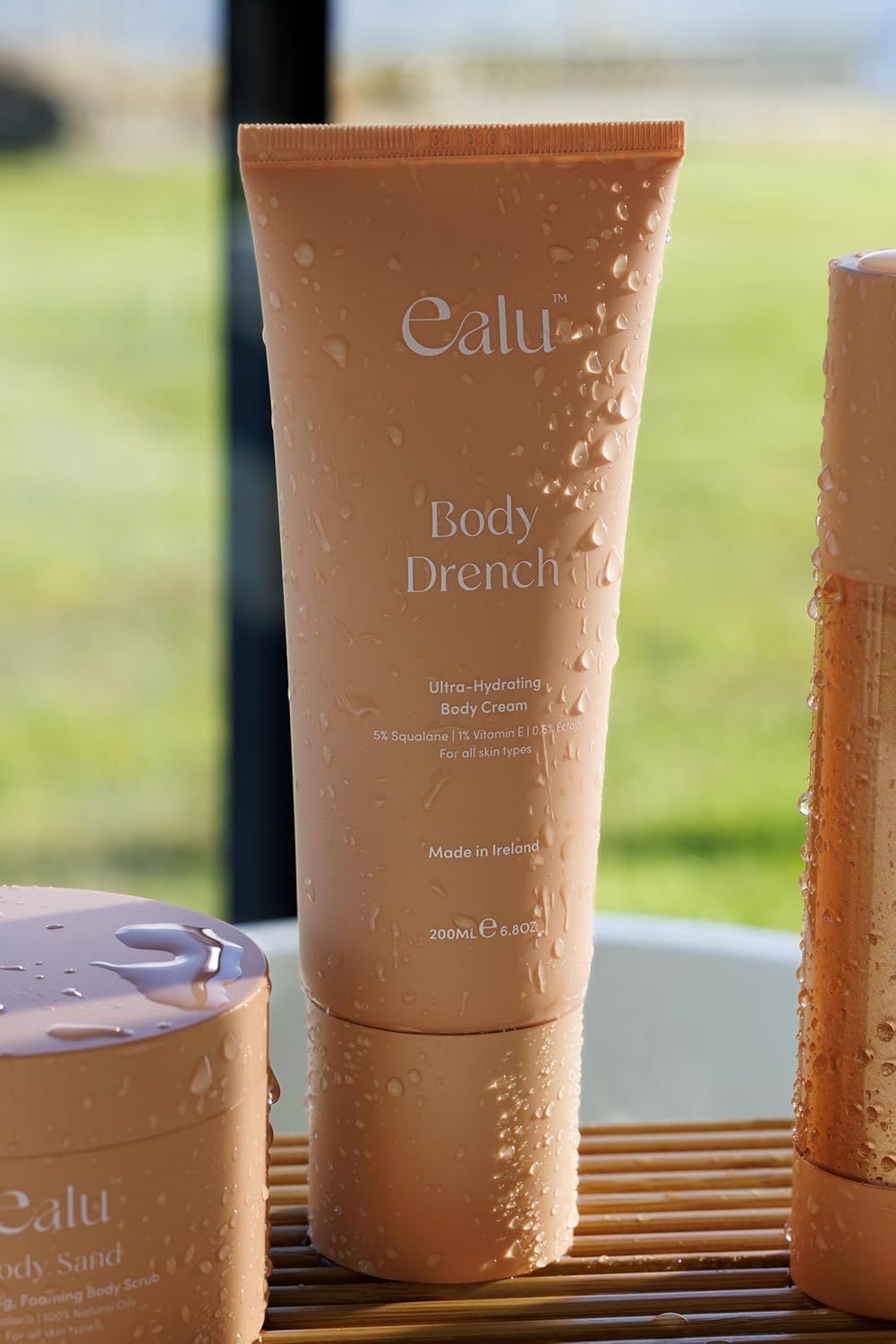 Ultra-Hydrating Body Cream - Deep Hydration with 5% Squalane & Vitamin E | Jasmine & Coconut Scent, Vegan & Cruelty-Free